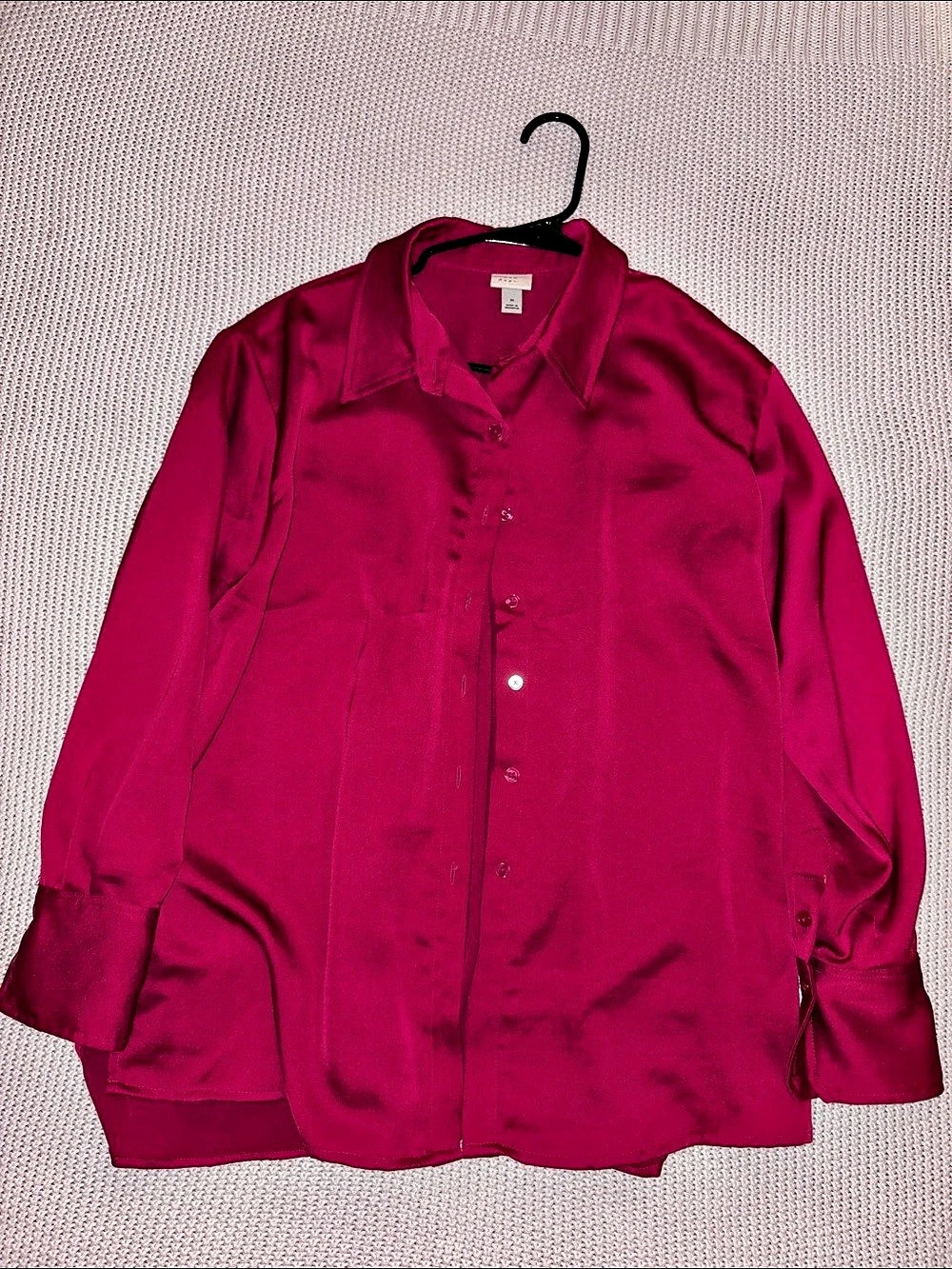A new day Button Down Shirt in Pink Size Medium